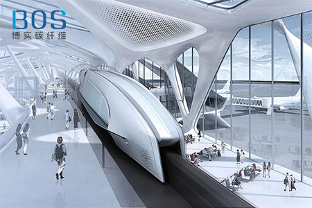 碳纤维高铁